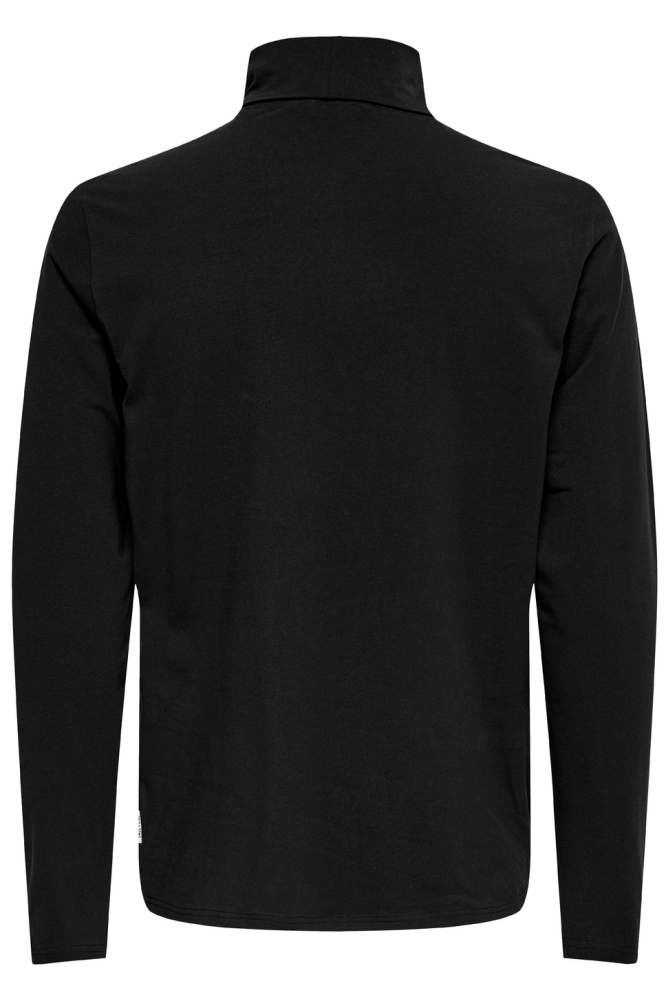 Only & Sons zwarte heren trui | Achteraanzicht