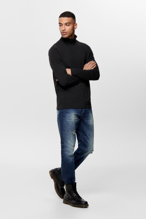 Only & Sons zwarte heren trui | Model