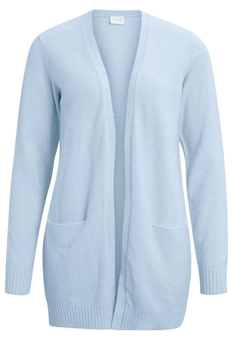 Vila blauwe dames vest