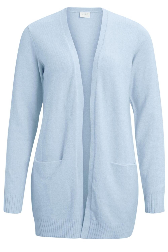 Vila blauwe dames vest