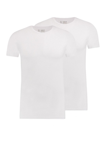 RJ Bodywear T-shirt ROERMOND 37 065 WHITE 000