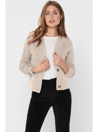 Only Vest ONLCAROL L/S CARDIGAN KNT NOOS 15196734 Pumice Stone