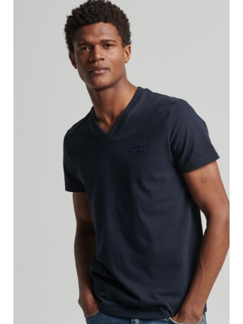 Superdry T-shirt VL EMB VEE TEE M1011170A ECLIPSE NAVY 98T