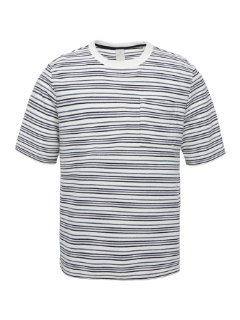 Cast Iron T-shirt SHORT SLEEVE BOUCLE STRIPE T SHIRT CTSS2205592 TOFU