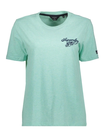 Superdry T-shirt VINTAGE PRIDE IN CRAFT TEE W1010784A MINTED MARL 7AP