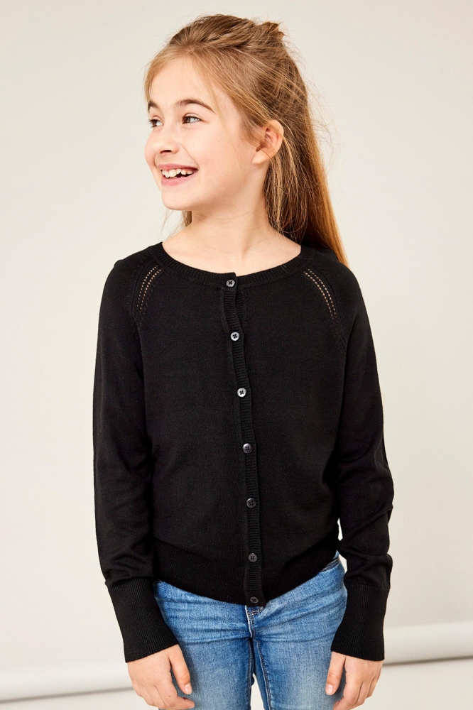 NKFVIONI LS KNIT CARD LL NOOS 13205978 Black