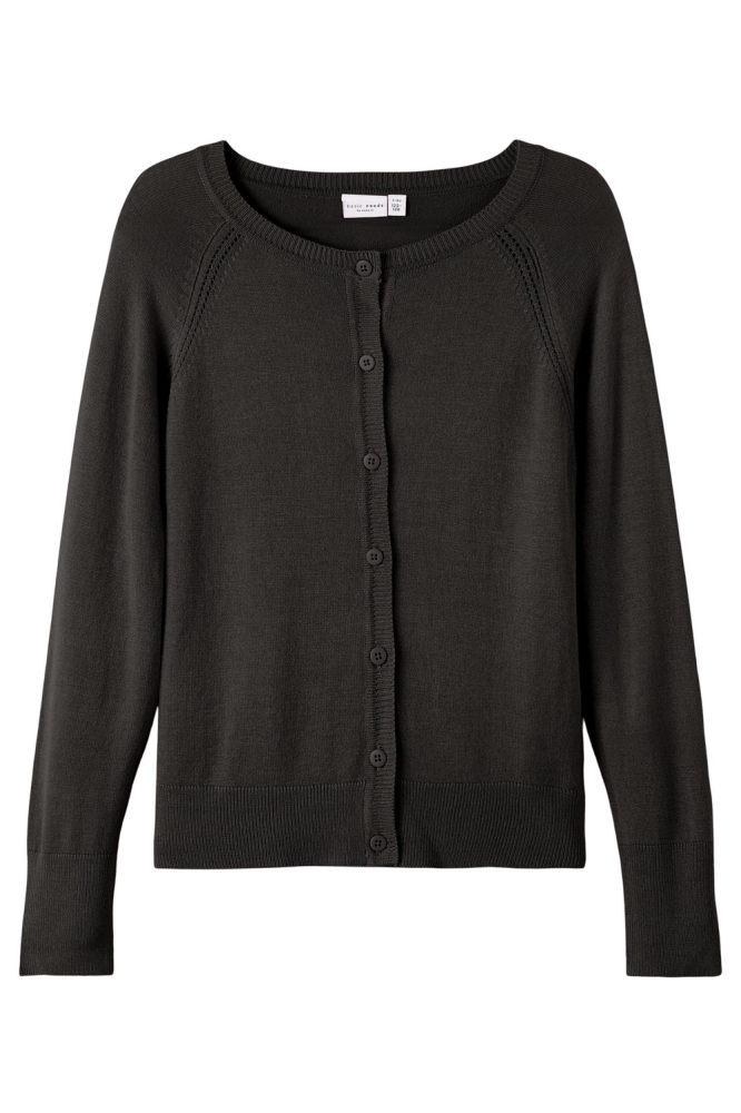 NKFVIONI LS KNIT CARD LL NOOS 13205978 Black