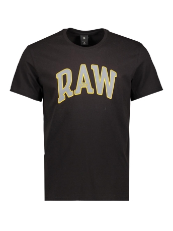 G-Star RAW T-shirt RAW UNIVERSITY R T D22831-336 DK Black