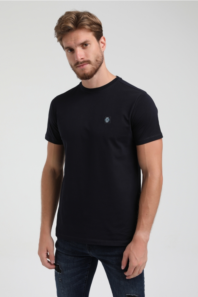 PREMIUM BASIC T SHIRT MET STRETCH 152713 NAVY 301