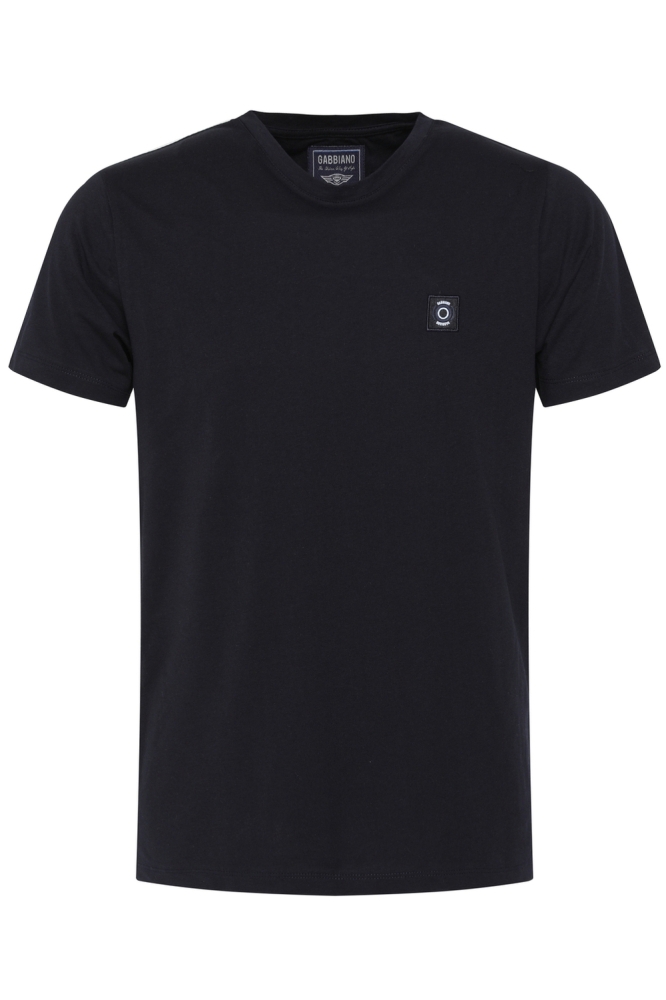 Gabbiano blauwe heren t-shirt | Vooraanzicht