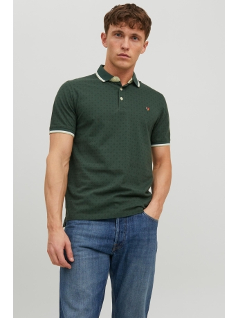 Jack & Jones Polo JPRPAULOS PLAY AOP BLU. SS POLO 12154548 Sycamore