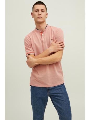 Jack & Jones Polo JPRBLUWIN MAO POLO SS SN 12171658 APRICOT BRANDY