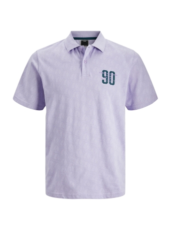 Jack & Jones Polo JCOLOGAN AOP POLO SS SS23 12243113 LAVENDER/AOP