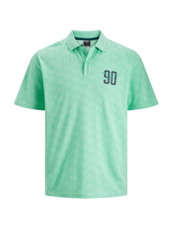 Jack & Jones Polo JCOLOGAN AOP POLO SS SS23 12243113 SPRING BUD/AOP