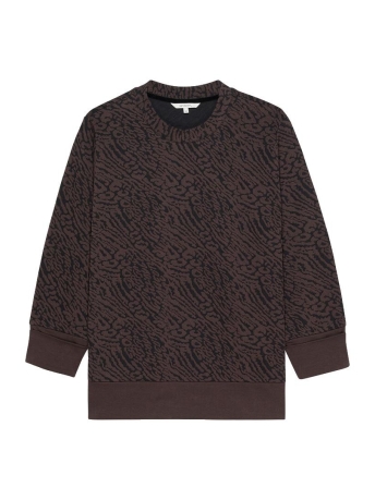 Sandwich Trui TOP MET PRINT EN DRIEKWART MOUWEN 21102042 60095