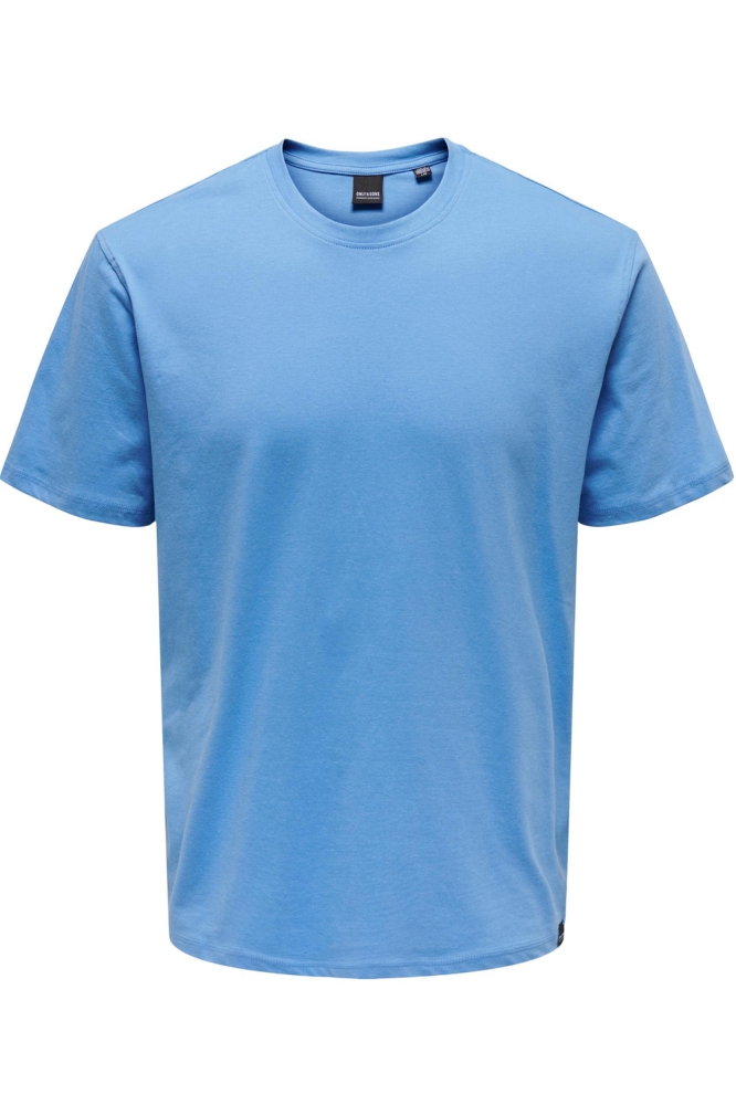 ONSMAX LIFE REG SS STITCH TEE NOOS 22025208 MARINA