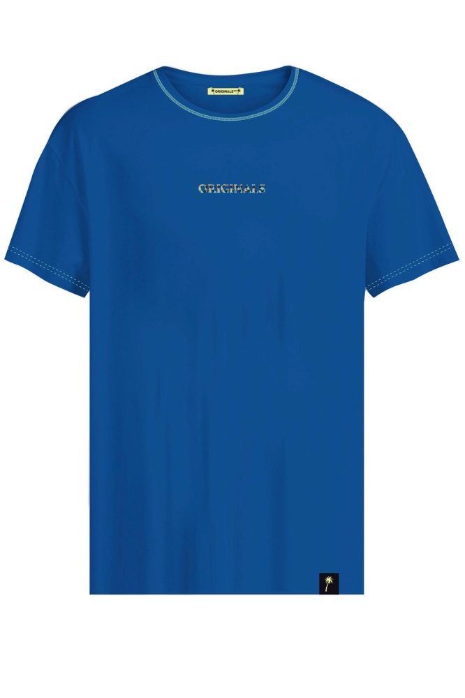 JORFRESH TEE SS CREW NECK DUT 12238157 NAUTICAL BLUE