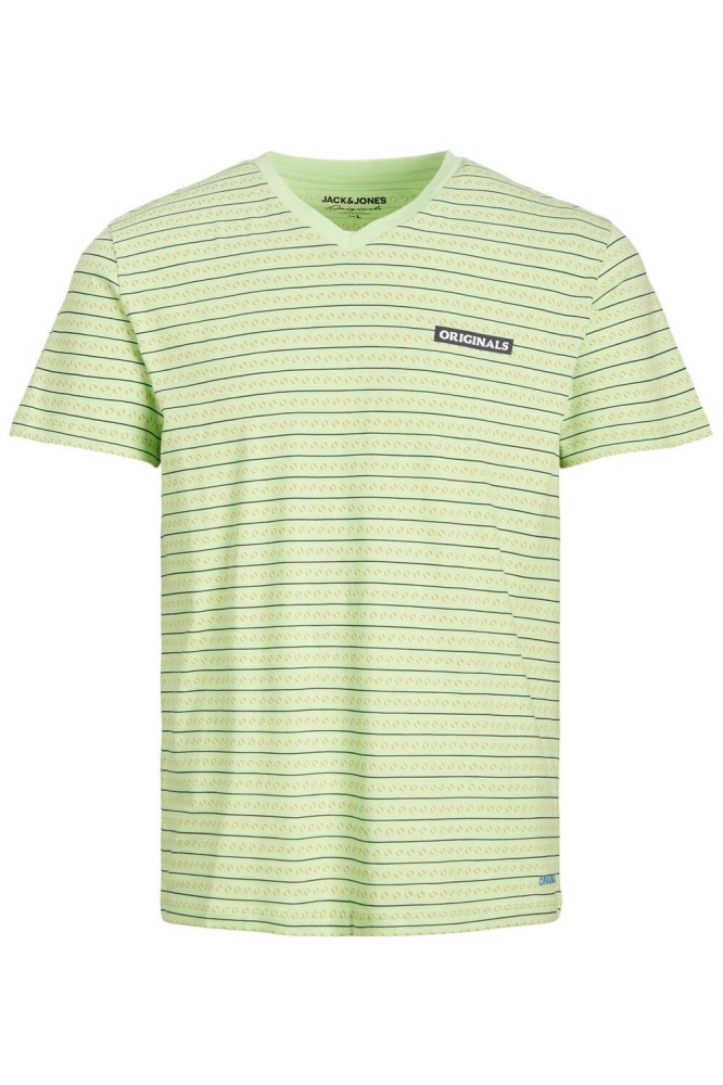 JORFRESH TEE SS V-NECK DUT 12238184 Pistachio Green