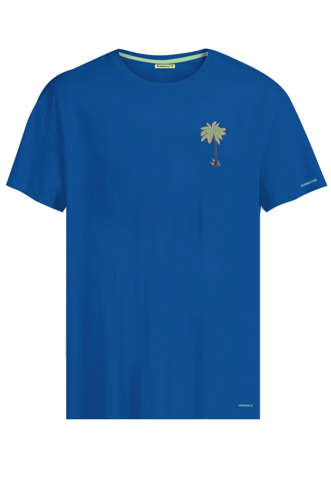 JORFRESH TOWEL TEE SS CREW NECK DUT 12238182 NAUTICAL BLUE