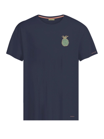 Jack & Jones T-shirt JORFRESH TOWEL TEE SS CREW NECK DUT 12238182 NAVY BLAZER