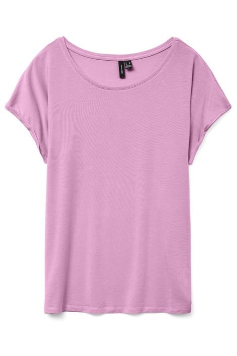 Vero Moda roze dames t-shirt | Model