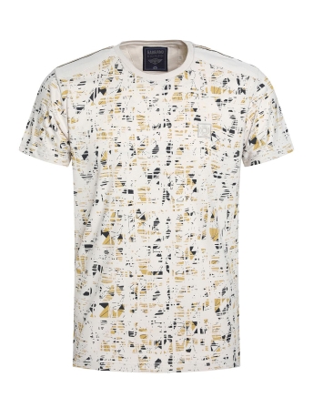 Gabbiano T-shirt T SHIRT MET PATROON 153511 1002 SAND