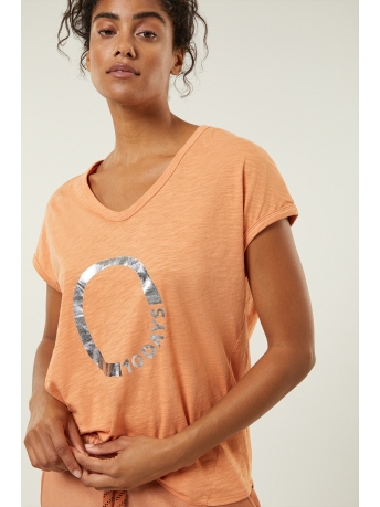 10 Days T-shirt SHORTSLEEVE TEE CIRCLE 20 746 3201 1220 TERRA