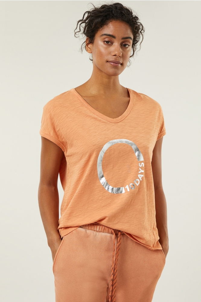 SHORTSLEEVE TEE CIRCLE 20 746 3201 1220 TERRA