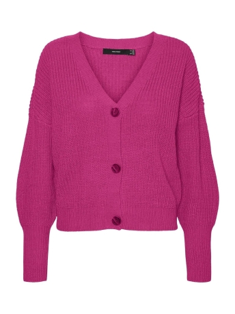 Vero Moda Vest VMLEA LS V-NECK CUFF CARDIGAN  NOOS 10273853 PINK YARRO