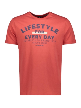 Lerros T-shirt SERAFINO MET PRINT 2323005 329
