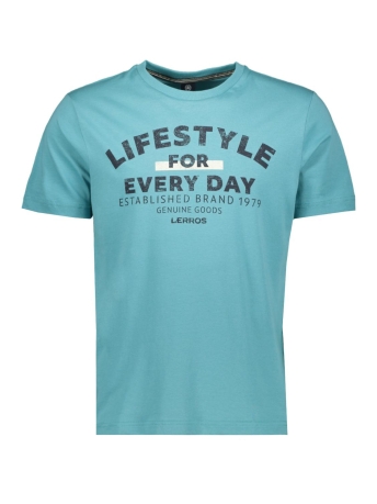 Lerros T-shirt SERAFINO MET PRINT 2323005 418