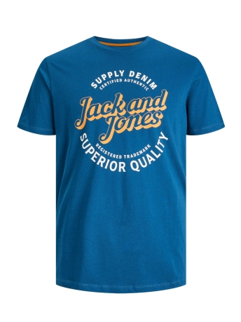 Jack & Jones T-shirt JJMIKK TEE SS CREW NECK 12235218 SAILOR BLUE