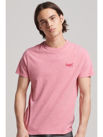 Superdry T-shirt VINTAGE LOGO EMB TEE M1011245A MID PINK GRIT