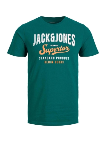 Jack & Jones T-shirt JJELOGO TEE SS O-NECK 2 COL SS23 SN 12220500 Storm
