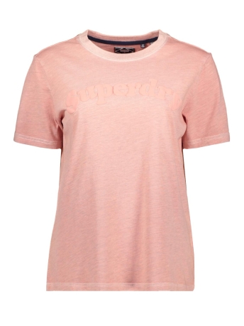 Superdry T-shirt VINTAGE COOPER CLASSIC TEE W1010865A 52I BLUSH