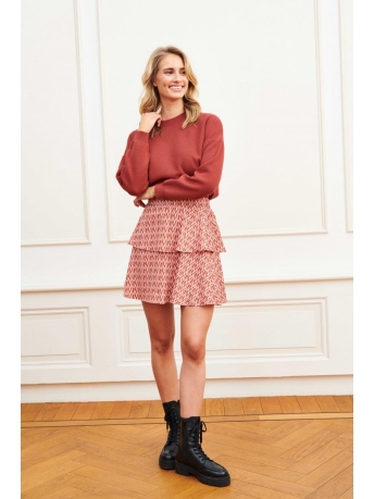 Lofty Manner Trui SWEATER SUZET 250 red