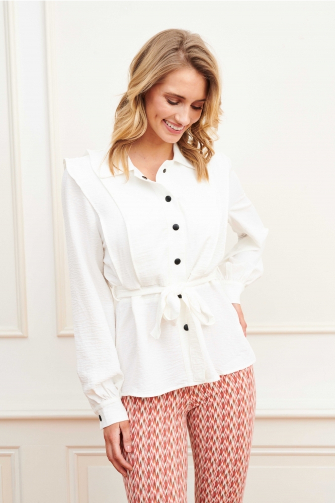 BLOUSE IMMA 100 white