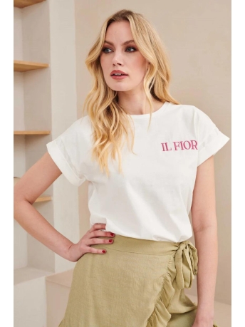 Lofty Manner T-shirt TEE ELISA OC02 2 100 white
