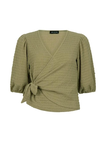 Lofty Manner T-shirt TOP YANNAH OC08 454 olive green