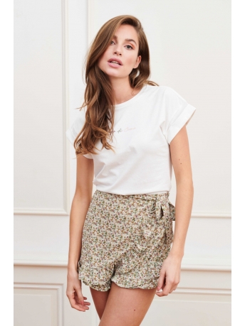 Lofty Manner T-shirt TEE ELISA OC021 100 white