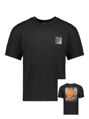 Jack & Jones T-shirt JCOFILO TEE SS CREW NECK SN 12229885 Black