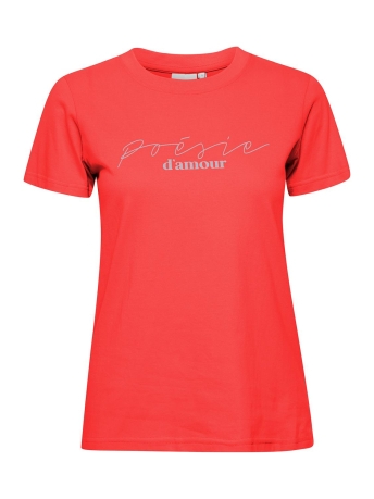 Ichi T-shirt IHRUNELA SS11 20119160 171664 POPPY RED