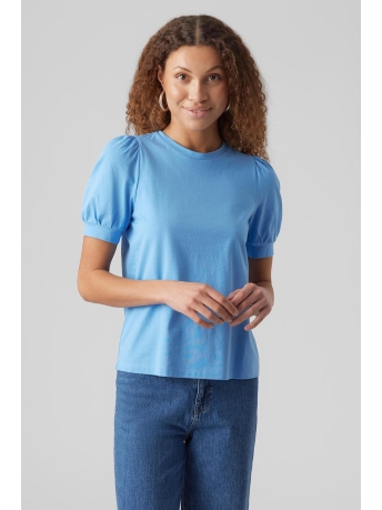 Vero Moda T-shirt VMKERRY 2/4 O-NECK TOP  VMA JRS NOO 10275520 Little Boy Blue