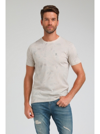Gabbiano T-shirt SHIRT MET PRINT 153530 1002 SAND