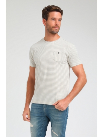 Gabbiano T-shirt GESTREEPT T SHIRT 153531 1002 SAND