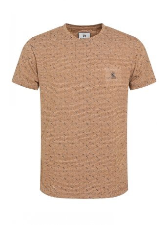 Gabbiano T-shirt T SHIRT MET GEOMETRISCHE PRINT 153541 1011 camel
