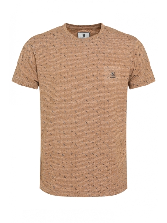 Gabbiano T-shirt T SHIRT MET GEOMETRISCHE PRINT 153541 1011 camel