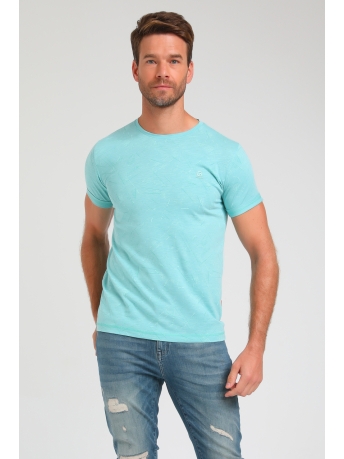 Gabbiano T-shirt T SHIRT MET TONALE ALLOVER PRINT 153570 501 Mint