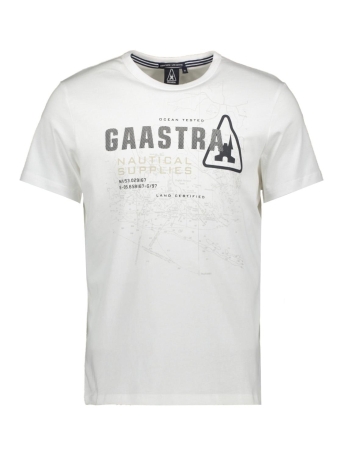 Gaastra T-shirt WEST M 357101231 W005 BRIGHT WHITE