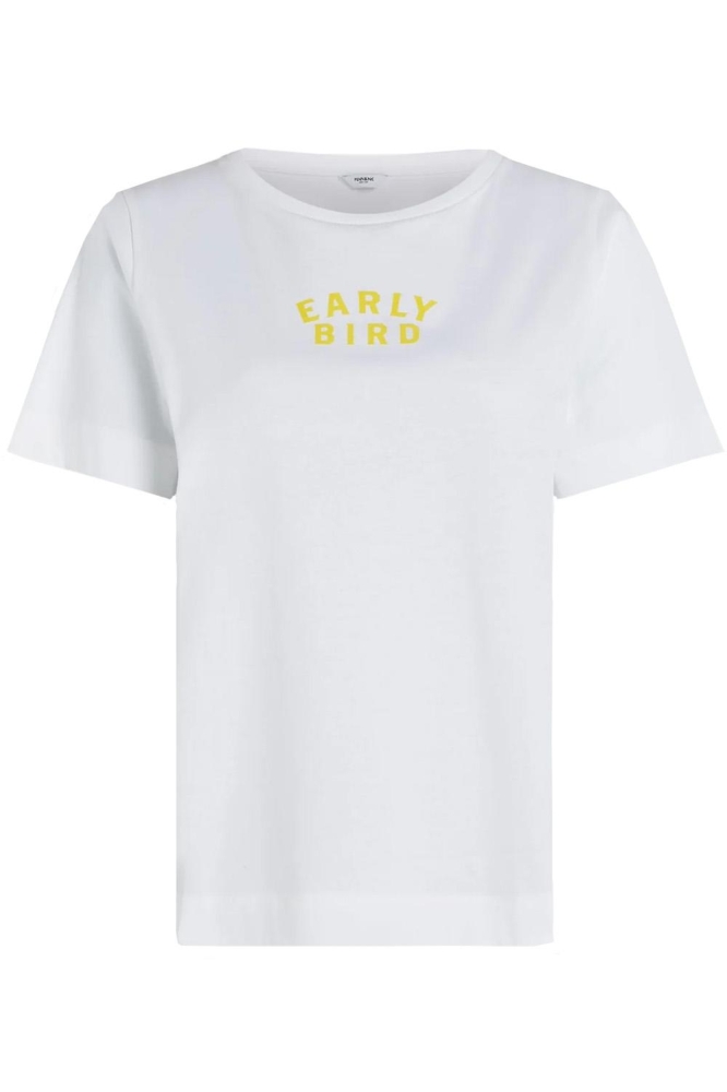 T SHIRT PRINT S23F1224 01 152 WHITE SUN